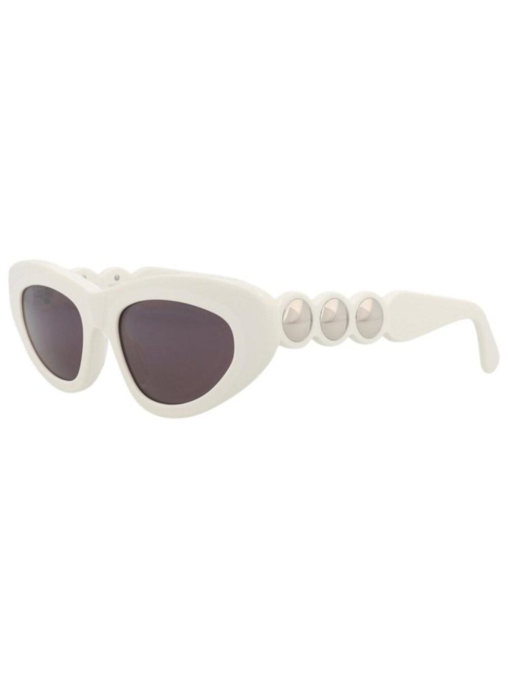 New Alaia Womens Cat Eye Ivory Ivory Grey Fashion Designer Sunglasses